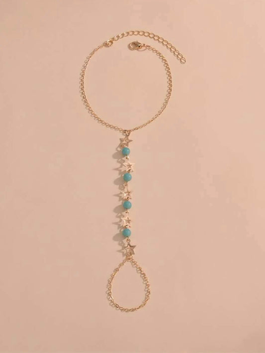 glow in the dark star anklet