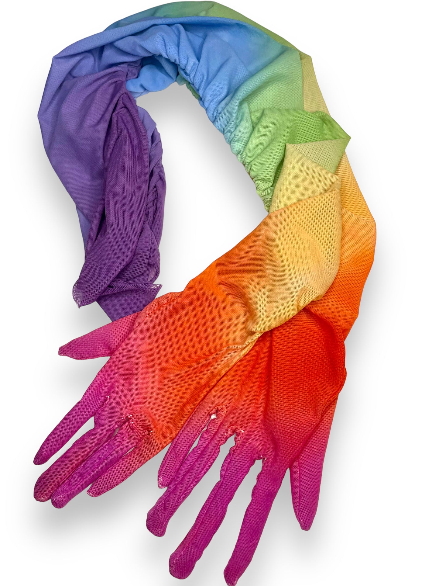 Custom Rainbow Gloves