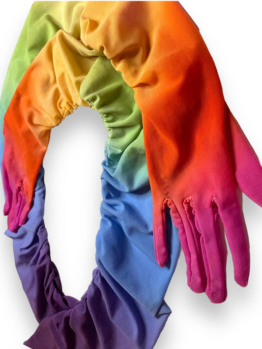 Custom Rainbow Gloves