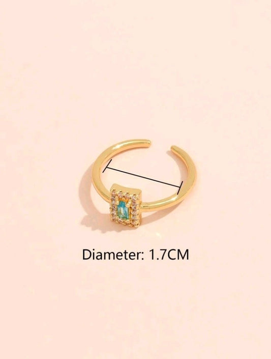 Adjustable ring for women