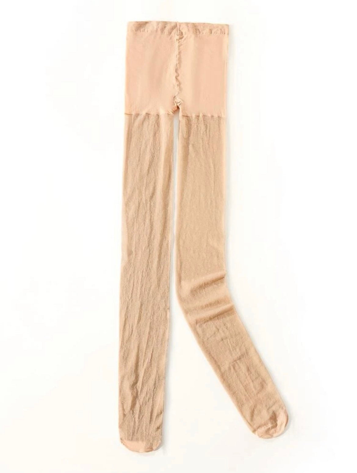 Sparkly nude stockings