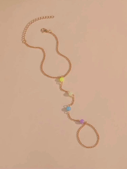 Glow in the dark anklet