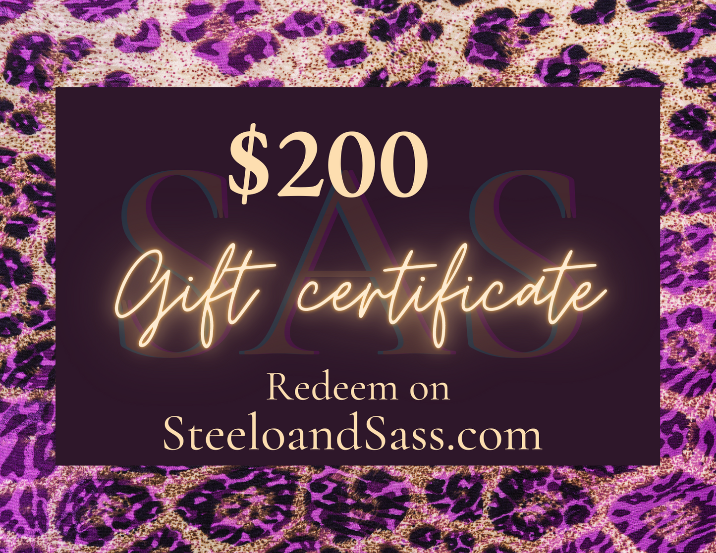 SAS E-Gift Card