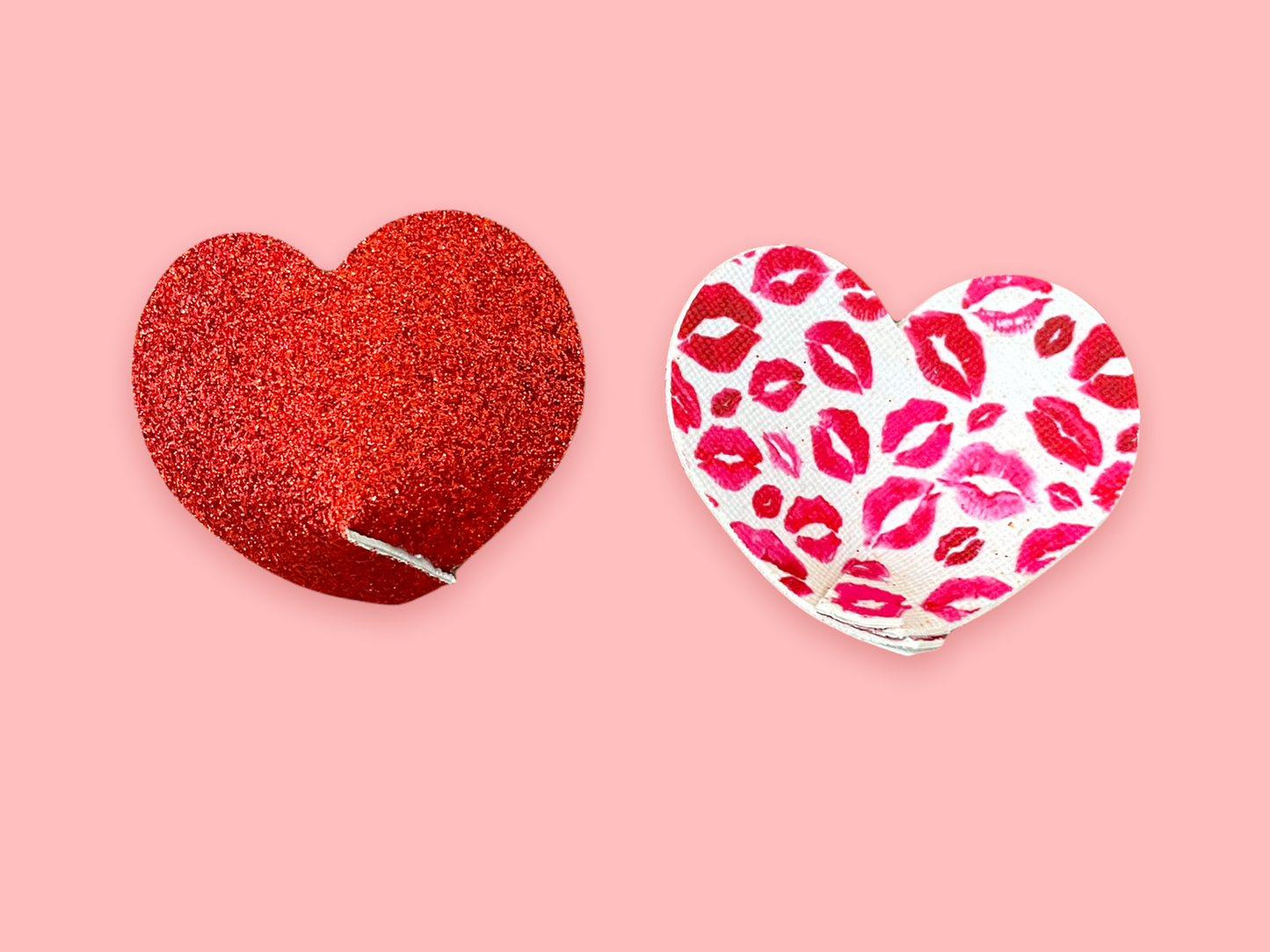 Valentines day nipple pasties, Red heart shaped lingerie accessories, Reusable nipple pasties