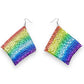 Pride fashion statement earrings