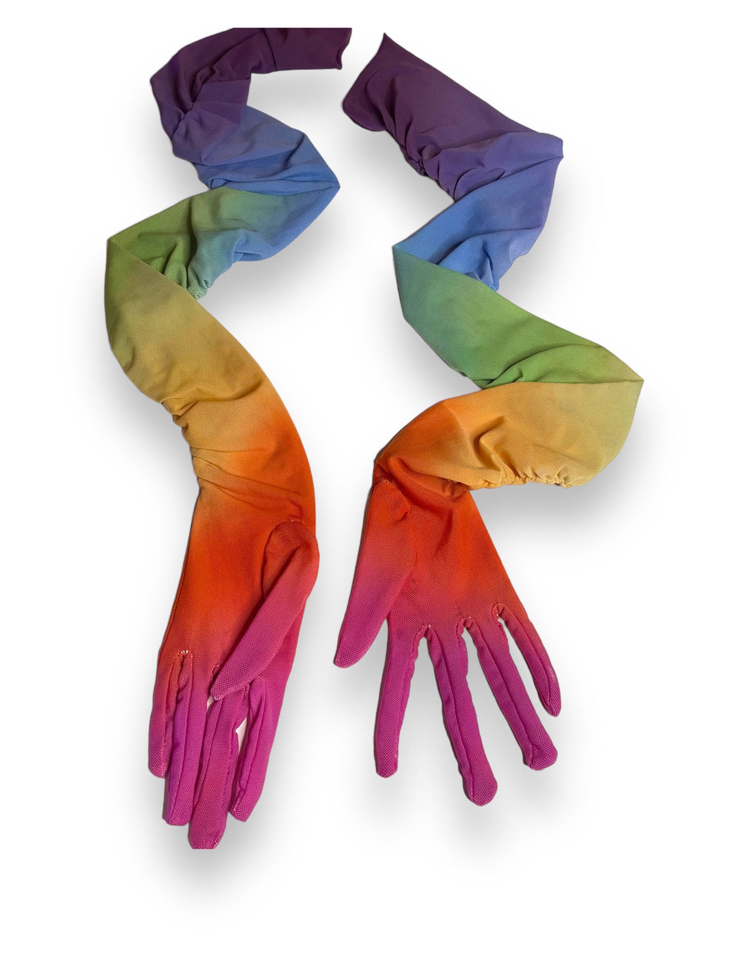 Custom Rainbow Gloves