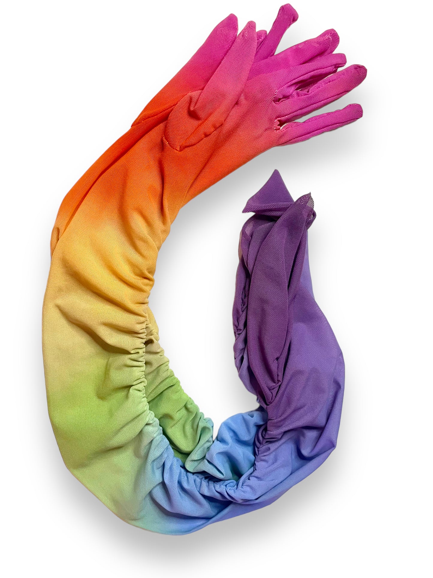 Custom Rainbow Gloves