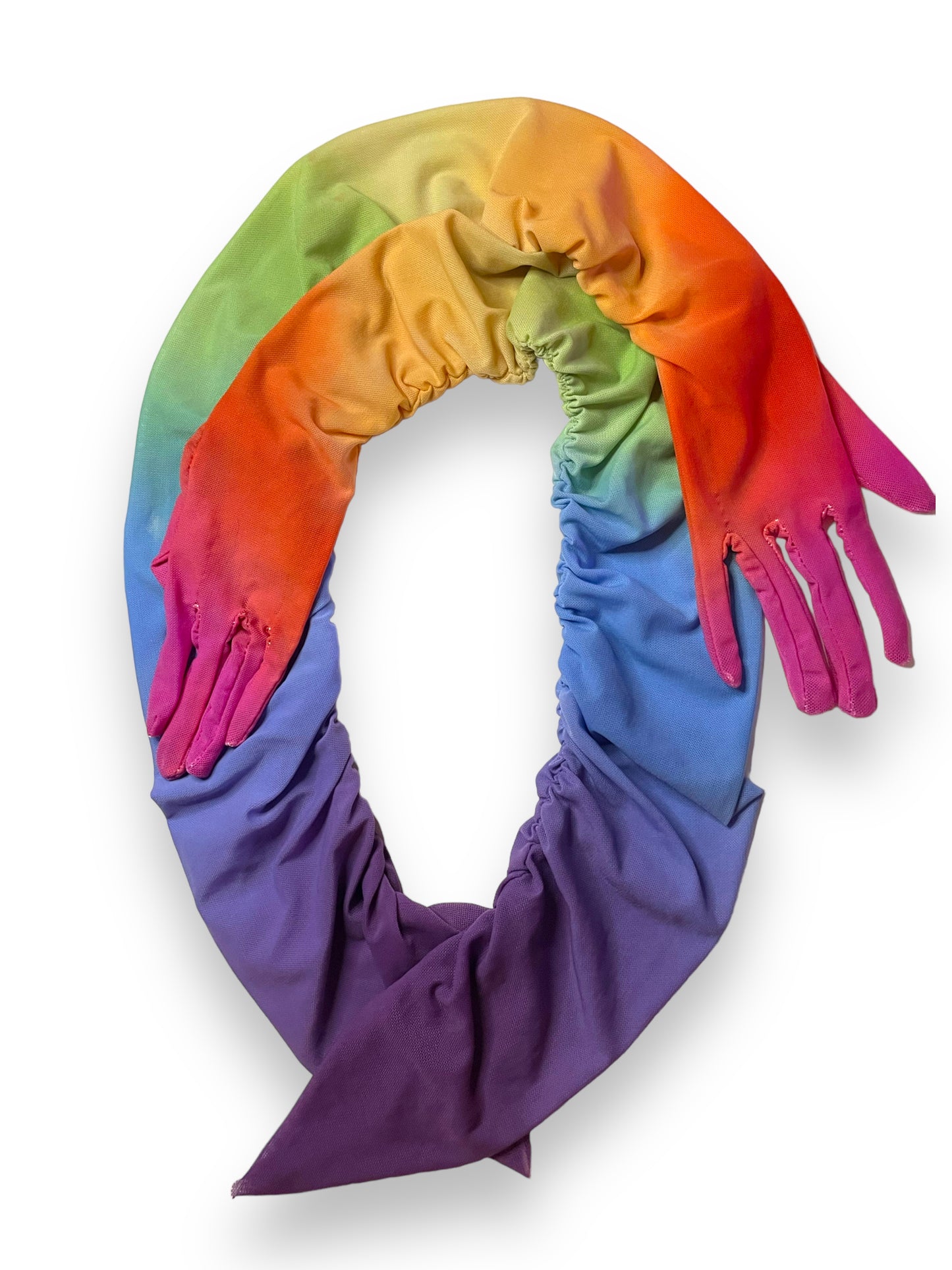 Custom Rainbow Gloves