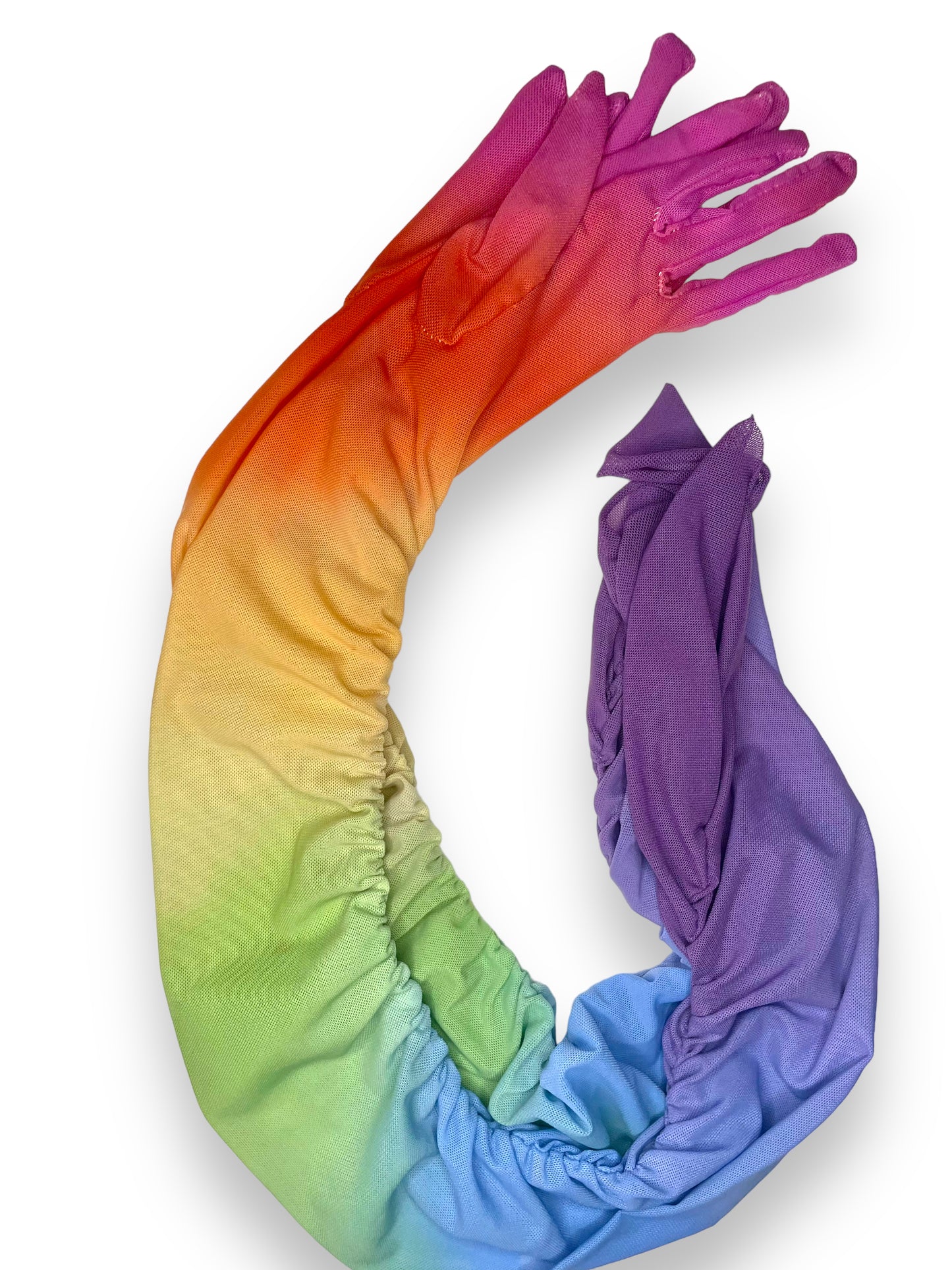 Custom Rainbow Gloves
