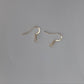 14k Gold filled evil eye drop earrings