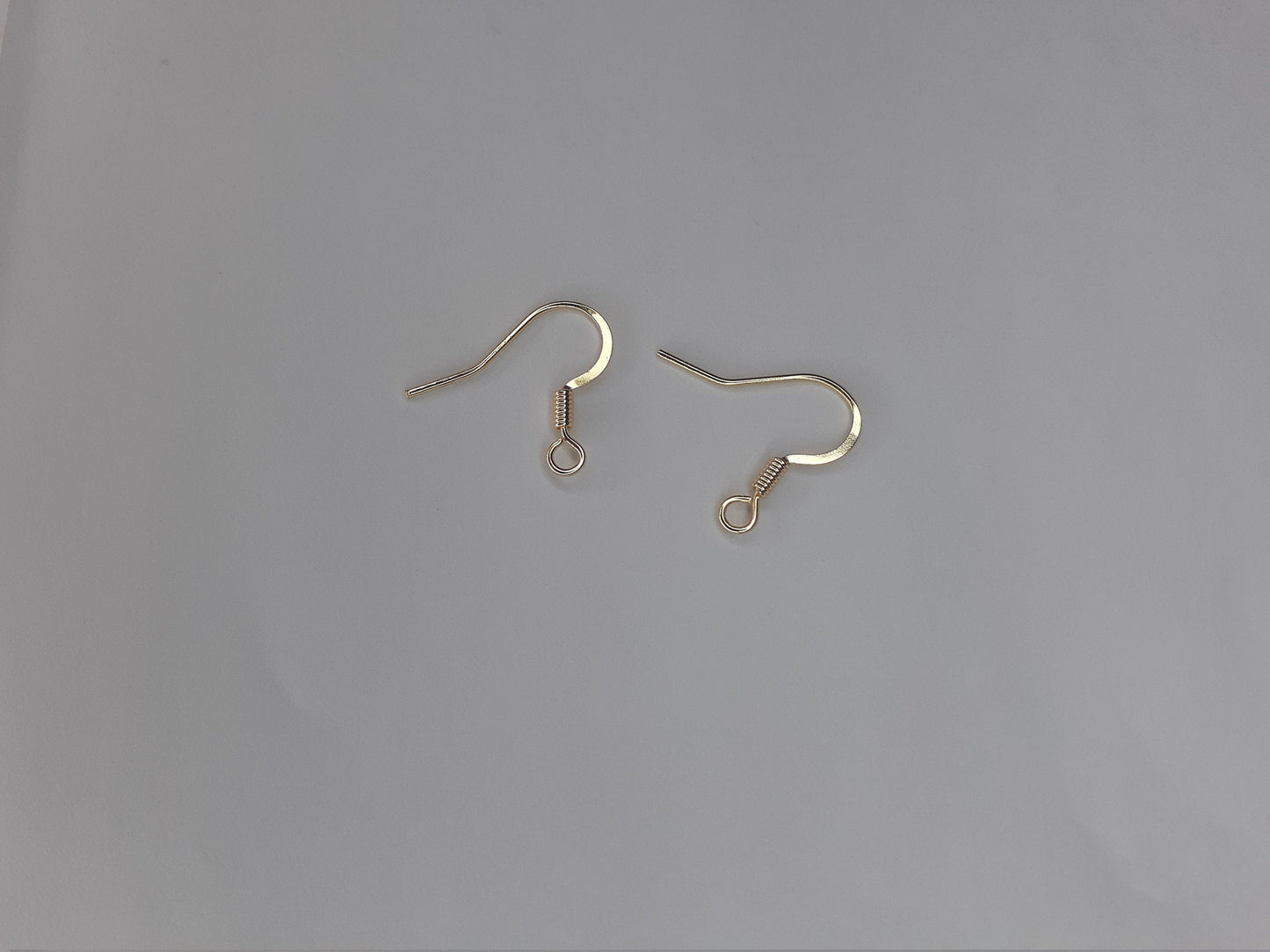 14k Gold filled evil eye drop earrings
