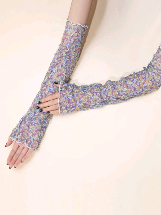 Colorful UV protection arm sleeves