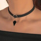 Diamond shaped choker