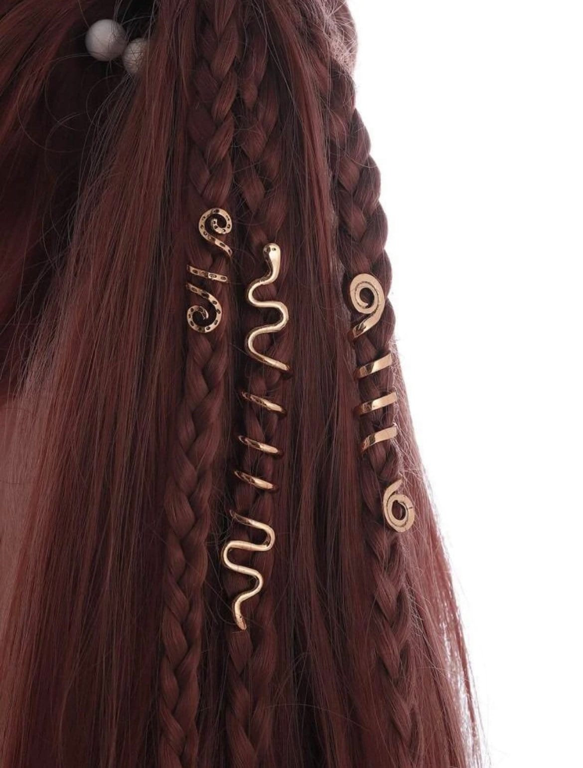 Assorted hair adornment beads