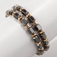 Mens beaded bracelet set. 2 pack