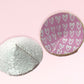 White glitter lingerie pasties