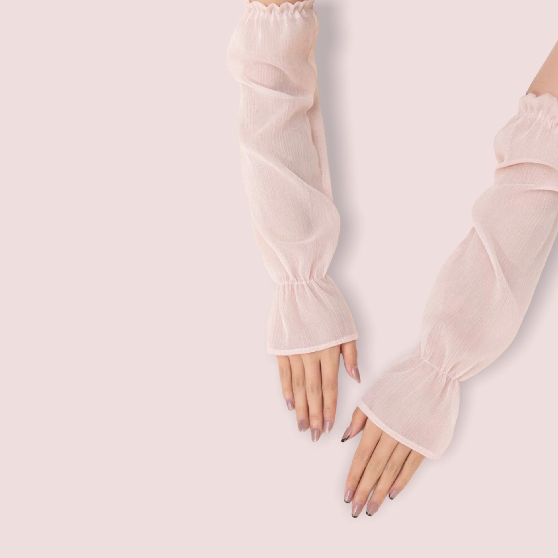 Light pink arm sleeves
