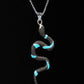 Luminous mens snake festival wear necklace