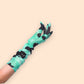 elbow length gloves- tie dye rhinestone gloves