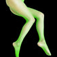 green glow in the dark fishnet tights